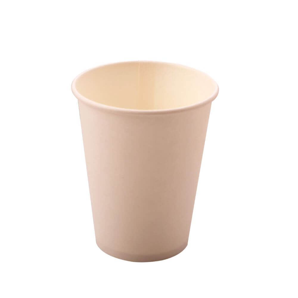 Pahare din Carton, 8 Oz (240 ml), 100 Bucati/Set, Culoare Alba